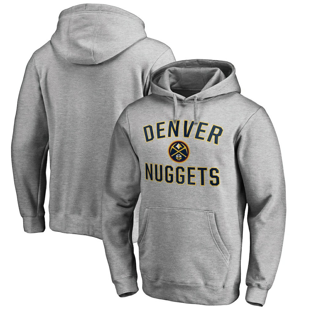 NBA - Denver Nuggets Victory Arch Pullover Hoodie - Ash