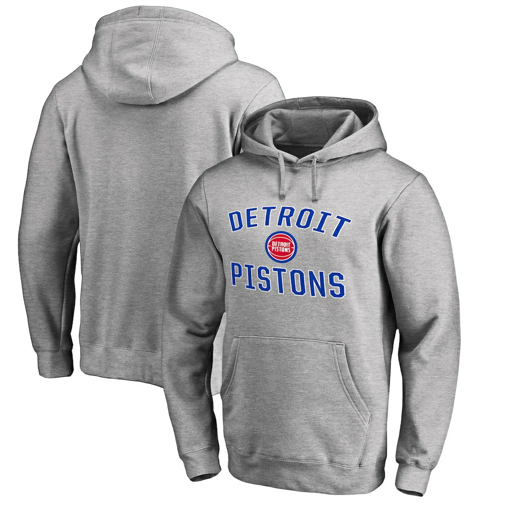 NBA - Detroit Pistons Victory Arch Pullover Hoodie - Ash