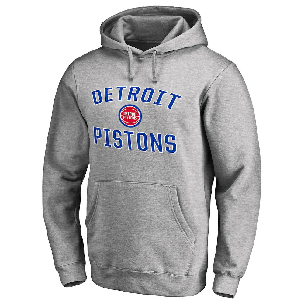 NBA - Detroit Pistons Victory Arch Pullover Hoodie - Ash