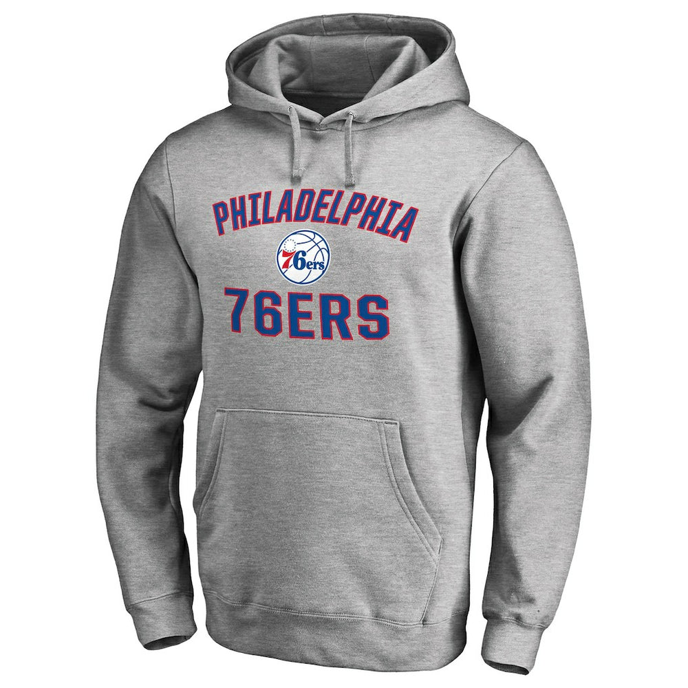 NBA - Philadelphia 76ers Victory Arch Pullover Hoodie - Ash