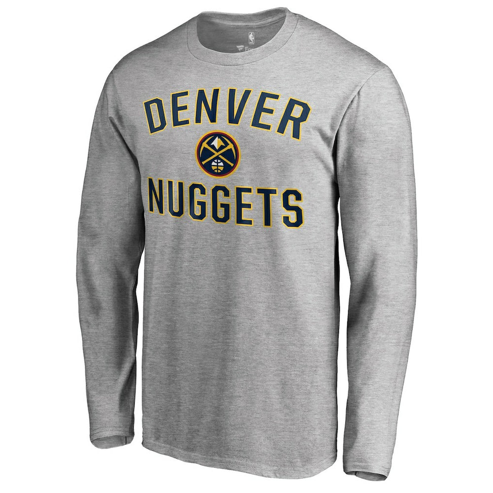 NBA - Denver Nuggets Victory Arch Long Sleeve T-Shirt - Ash