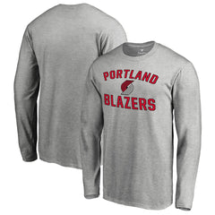 NBA - Portland Trail Blazers Victory Arch Long Sleeve T-Shirt - Ash