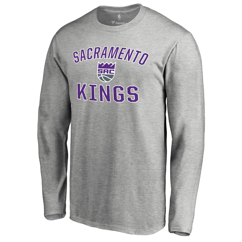 NBA - Sacramento Kings Victory Arch Long Sleeve T-Shirt - Ash