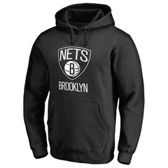 NBA - Brooklyn Nets Primary Logo Pullover Hoodie - Black