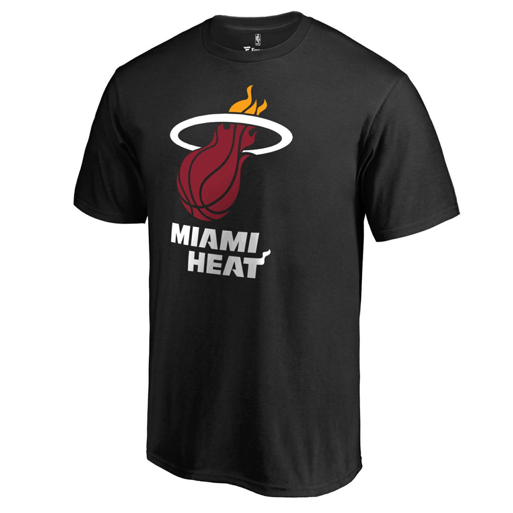 NBA - Miami Heat Primary Logo T-Shirt - Black