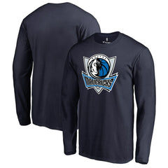 NBA - Dallas Mavericks Primary Logo Long Sleeve T-Shirt - Navy