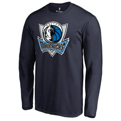 NBA - Dallas Mavericks Primary Logo Long Sleeve T-Shirt - Navy