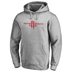 NBA - Houston Rockets Primary Logo Pullover Hoodie - Heather Gray