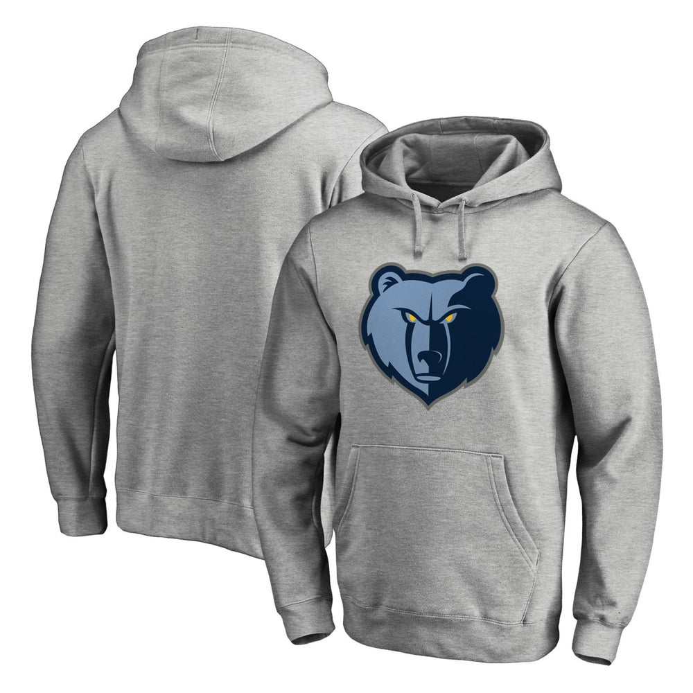 NBA - Memphis Grizzlies Primary Logo II Pullover Hoodie - Heathered Gray