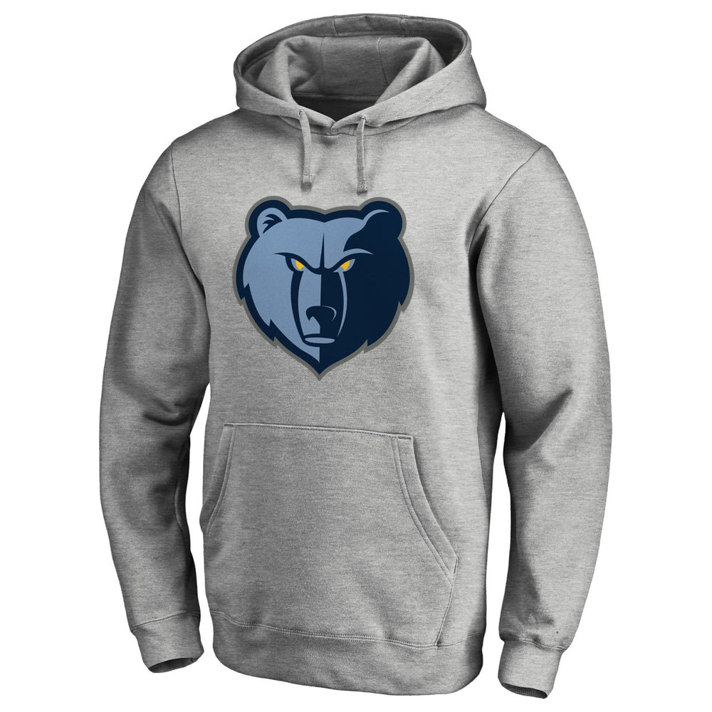 NBA - Memphis Grizzlies Primary Logo II Pullover Hoodie - Heathered Gray