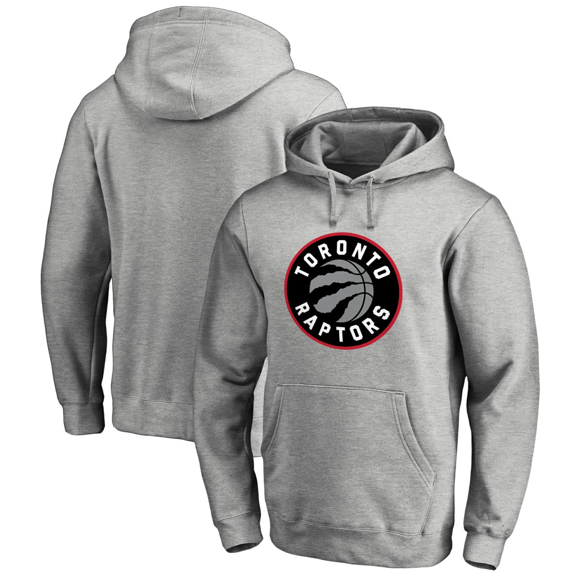 NBA - Toronto Raptors Primary Logo Pullover Hoodie - Heather Gray
