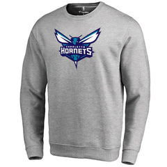 NBA - Charlotte Hornets Primary Logo Sweatshirt - Heathered Gray