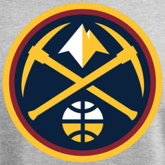 NBA - Denver Nuggets Primary Logo Sweatshirt - Heathered Gray