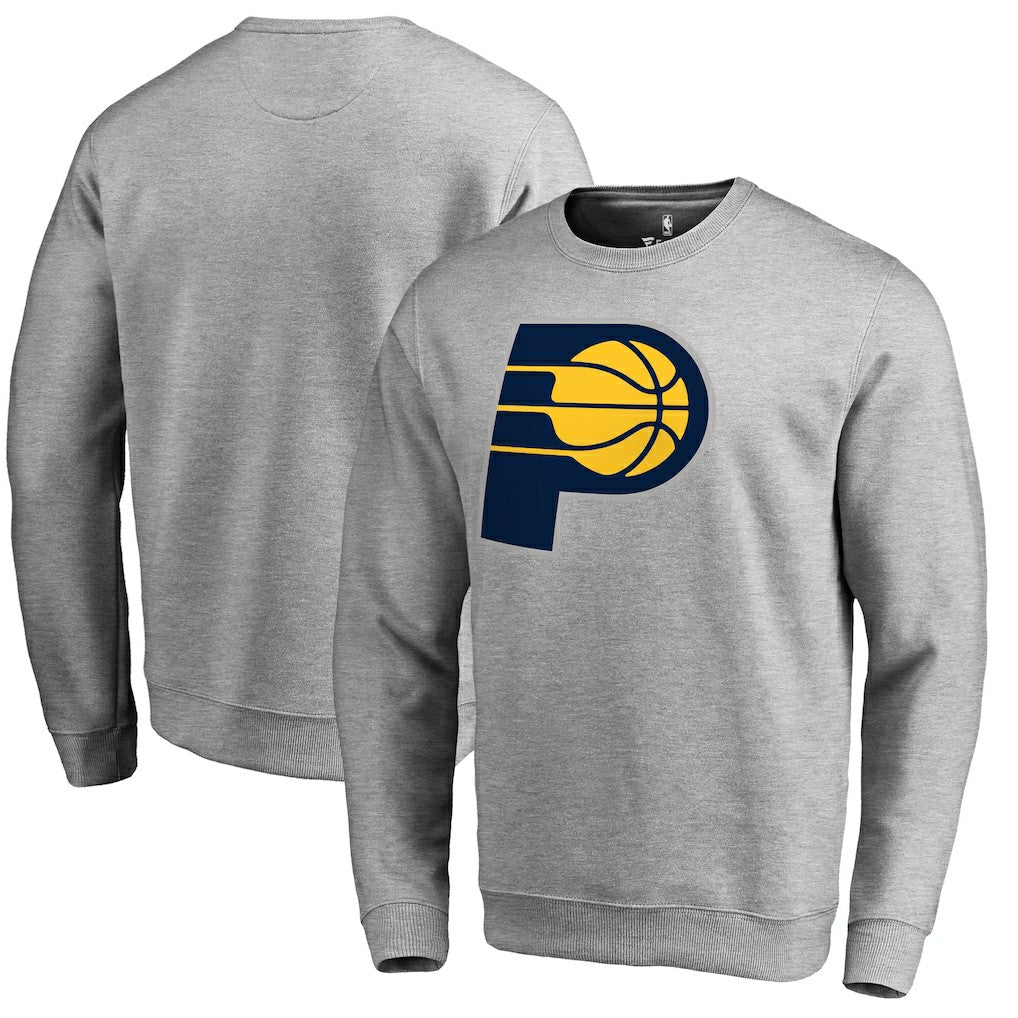 NBA - Indiana Pacers Primary Logo Sweatshirt - Heathered Gray