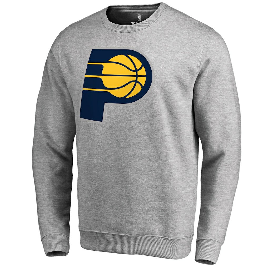NBA - Indiana Pacers Primary Logo Sweatshirt - Heathered Gray