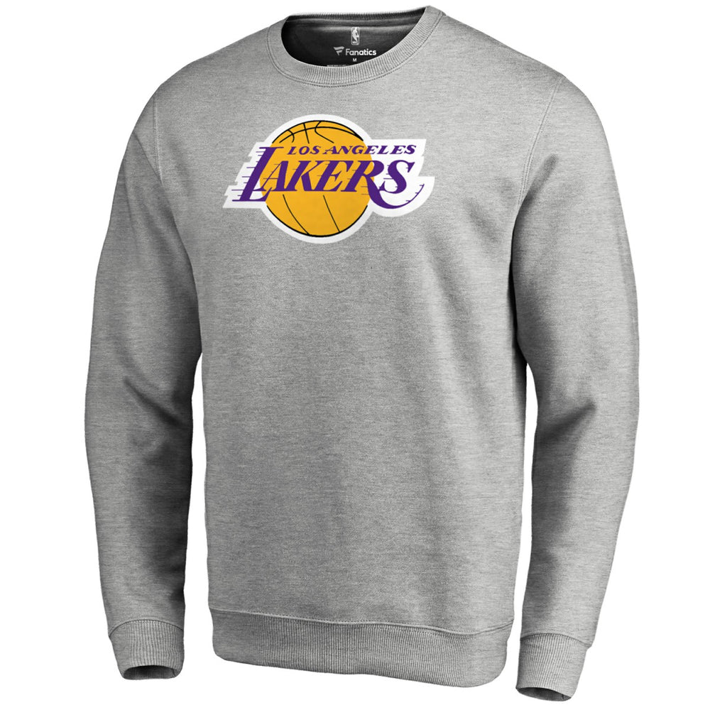 NBA - Los Angeles Lakers Primary Logo Sweatshirt - Heathered Gray