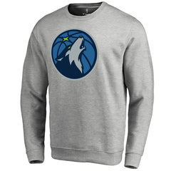 NBA - Minnesota Timberwolves Primary Logo Sweatshirt - Heathered Gray