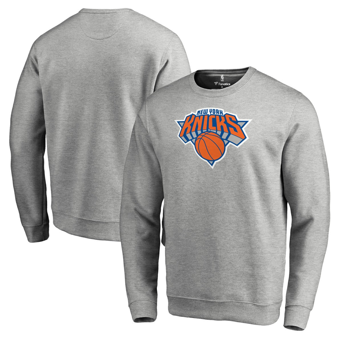 NBA - New York Knicks Primary Logo Sweatshirt - Heathered Gray