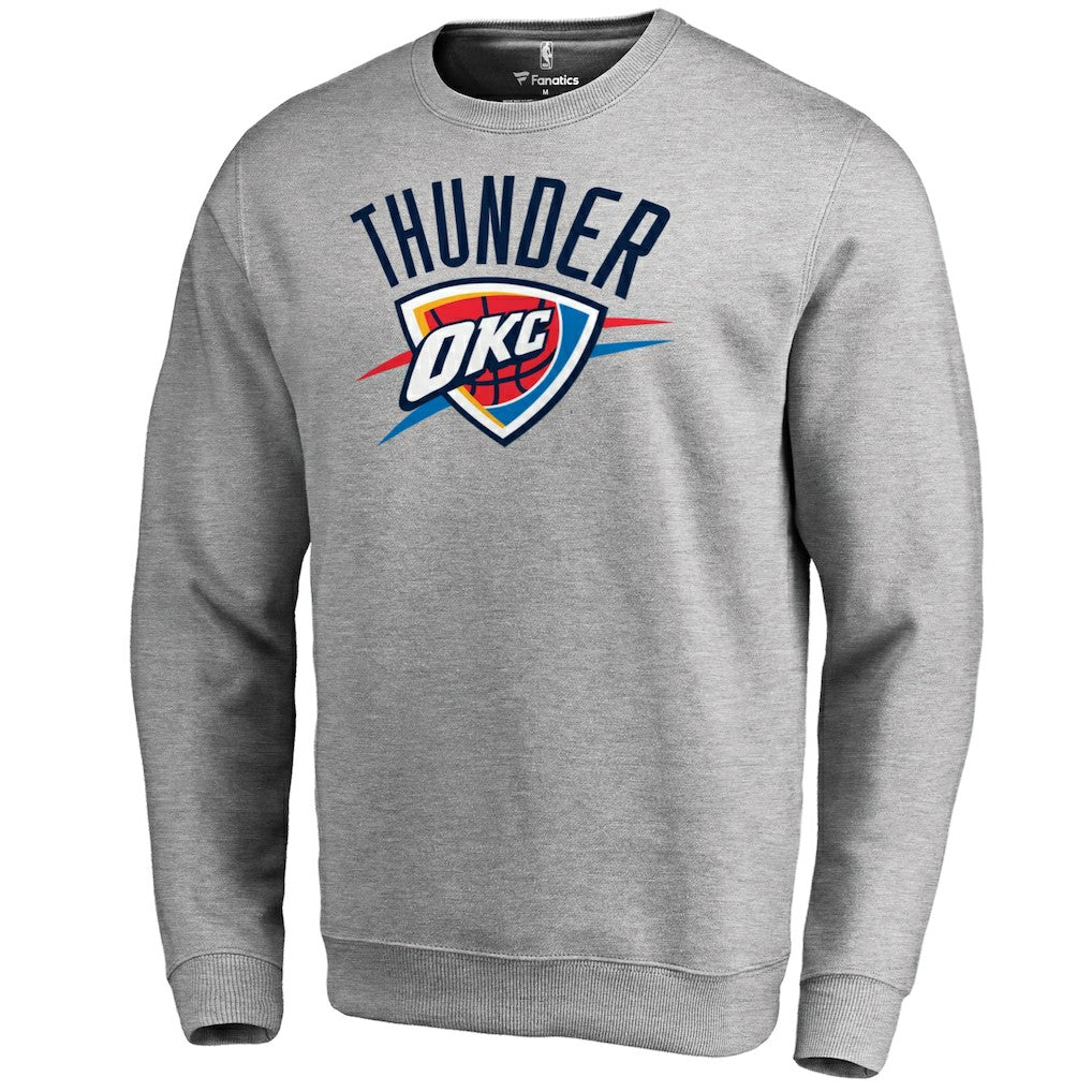 NBA - Oklahoma City Thunder Primary Logo Sweatshirt - Heathered Gray