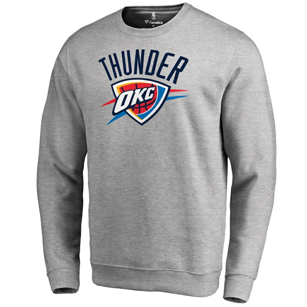 NBA - Oklahoma City Thunder Primary Logo Sweatshirt - Heathered Gray