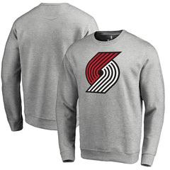 NBA - Portland Trail Blazers Primary Logo Sweatshirt - Heathered Gray