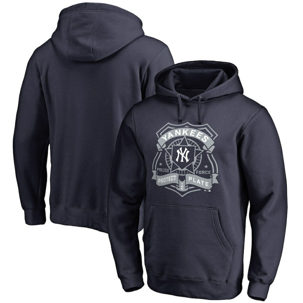 New York Yankees Police Badge Pullover Hoodie for sale