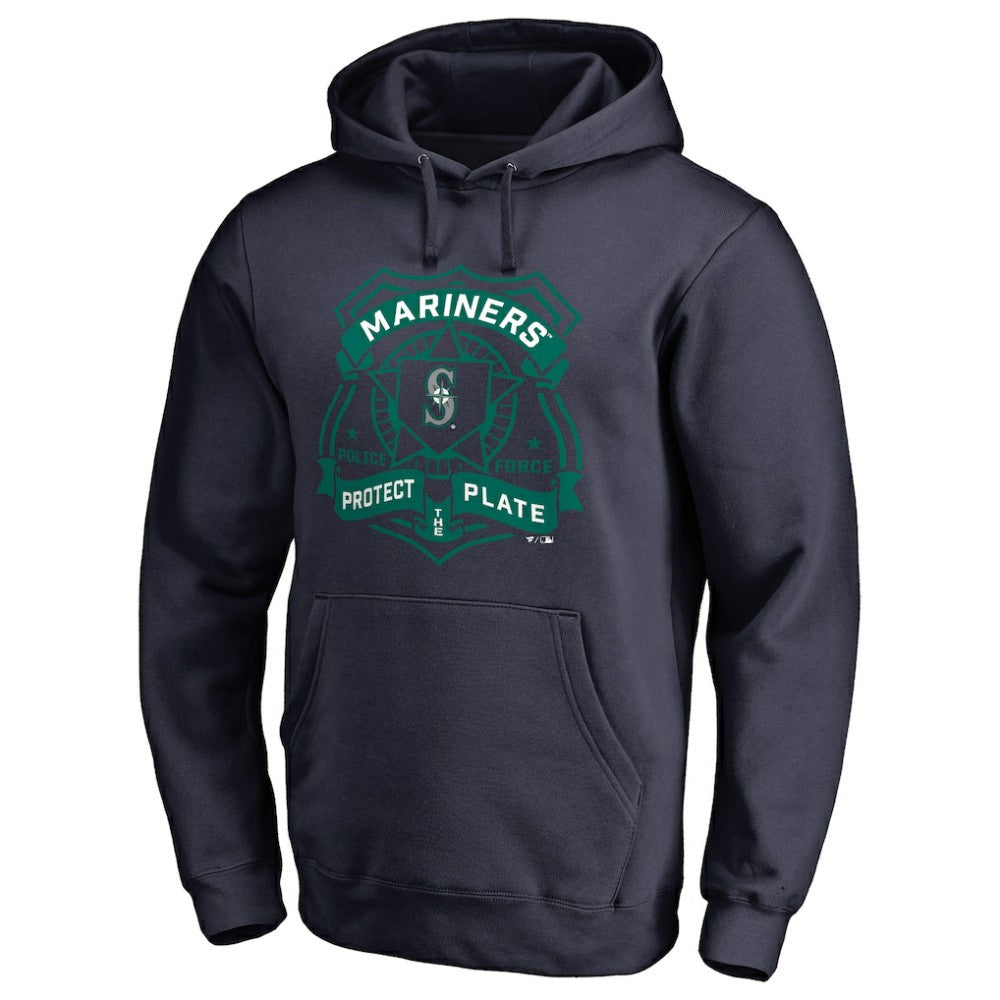 Seattle Mariners Police Badge Pullover Hoodie Near Me