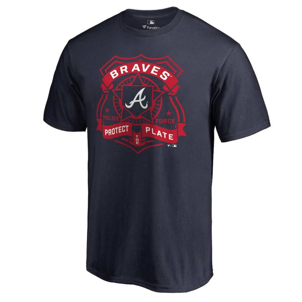 Atlanta Braves Police Badge T-Shirt Sale
