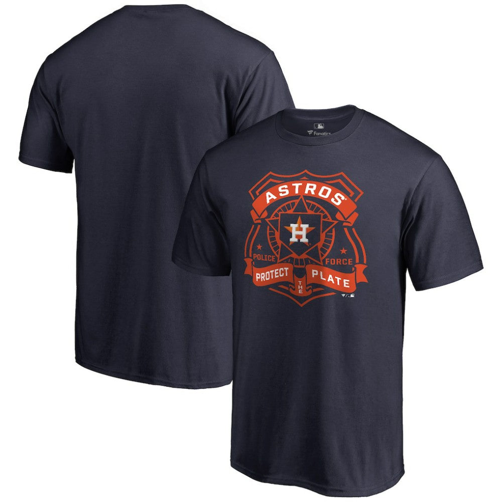 Houston Astros Police Badge T-Shirt On Sale