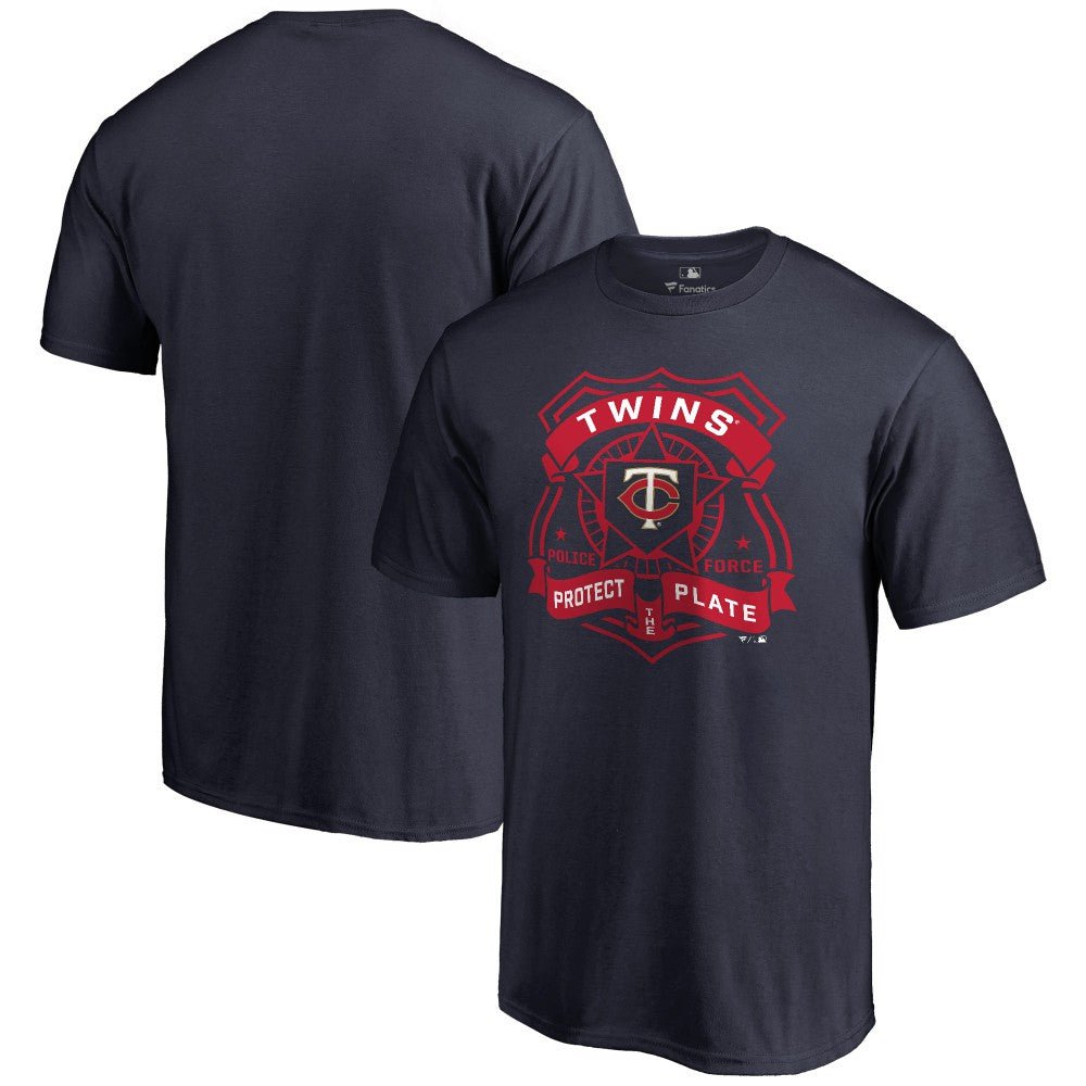 Minnesota Twins Police Badge T-Shirt Lifestyle