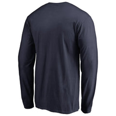 Colorado Avalanche - Team Lockup Long Sleeve T-Shirt Navy