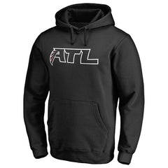 Atlanta Falcons Alternate Logo Pullover Hoodie Black - NFL