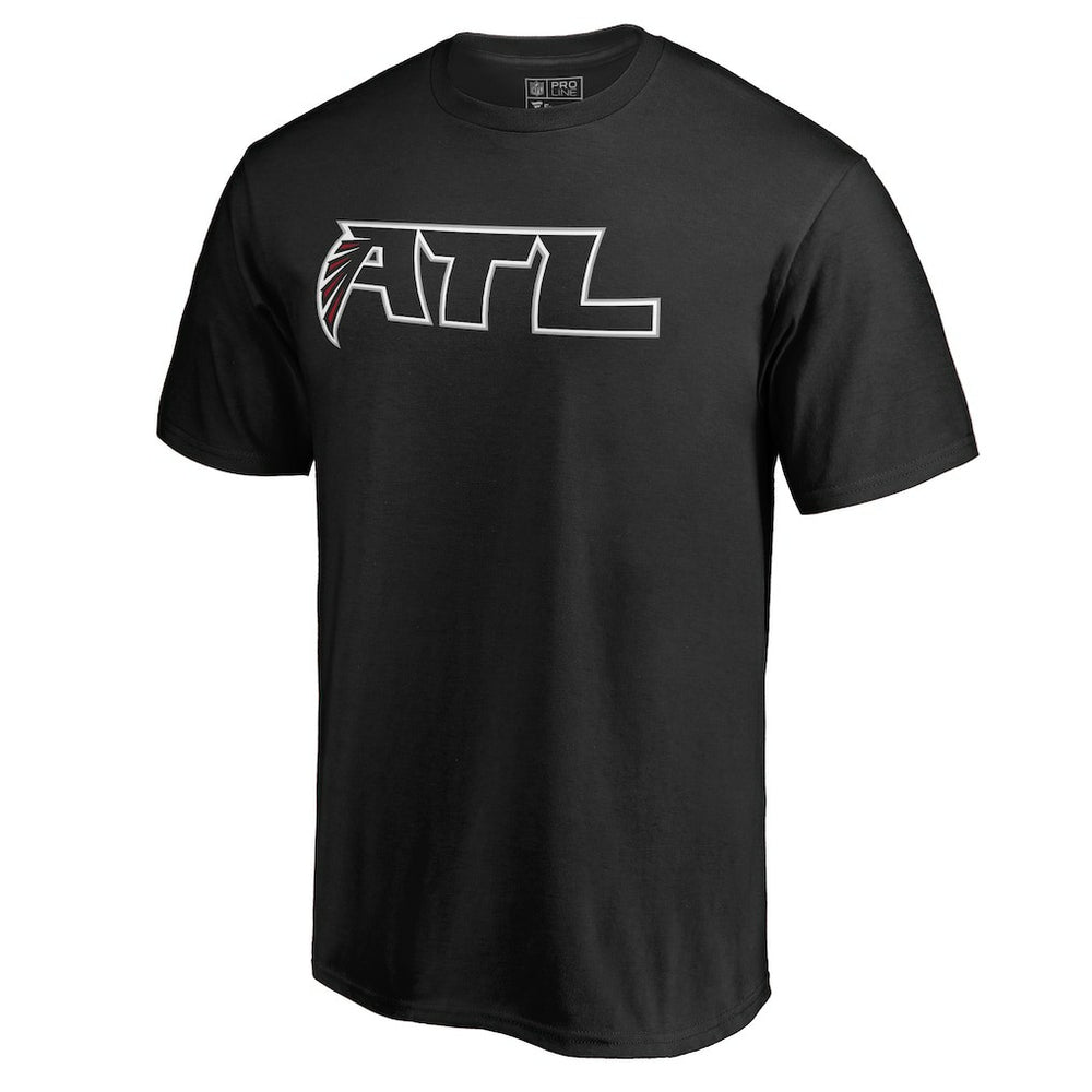 Atlanta Falcons Alternate Logo T-Shirt Black - NFL
