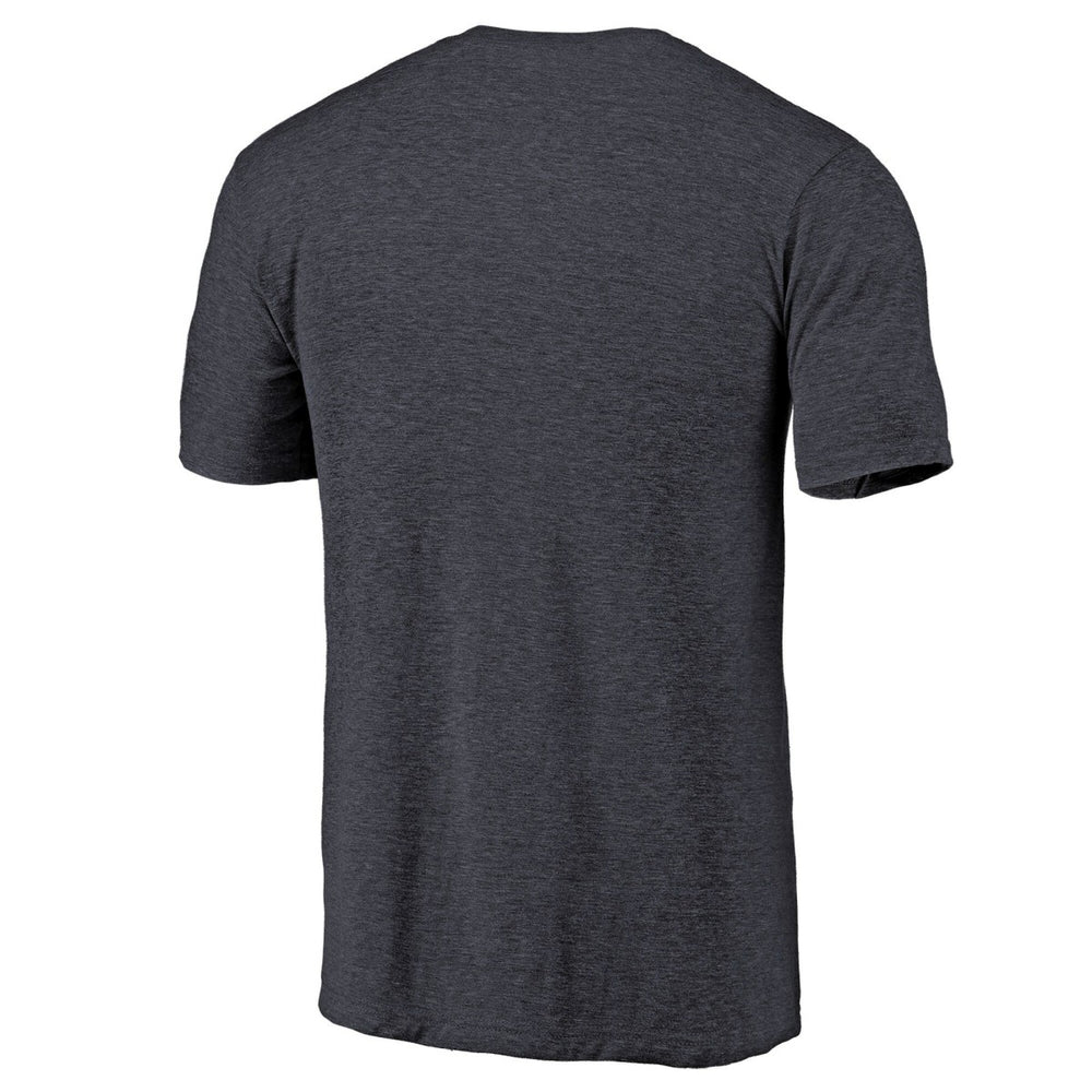 NBA - New Orleans Pelicans Distressed Team Logo Tri-Blend T-Shirt - Heather Navy