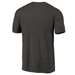NBA - San Antonio Spurs Distressed Team Logo Tri-Blend T-Shirt - Heather Black