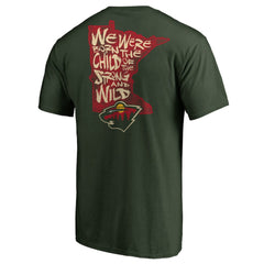 Minnesota Wild - Hometown Collection State Chant T-Shirt Green