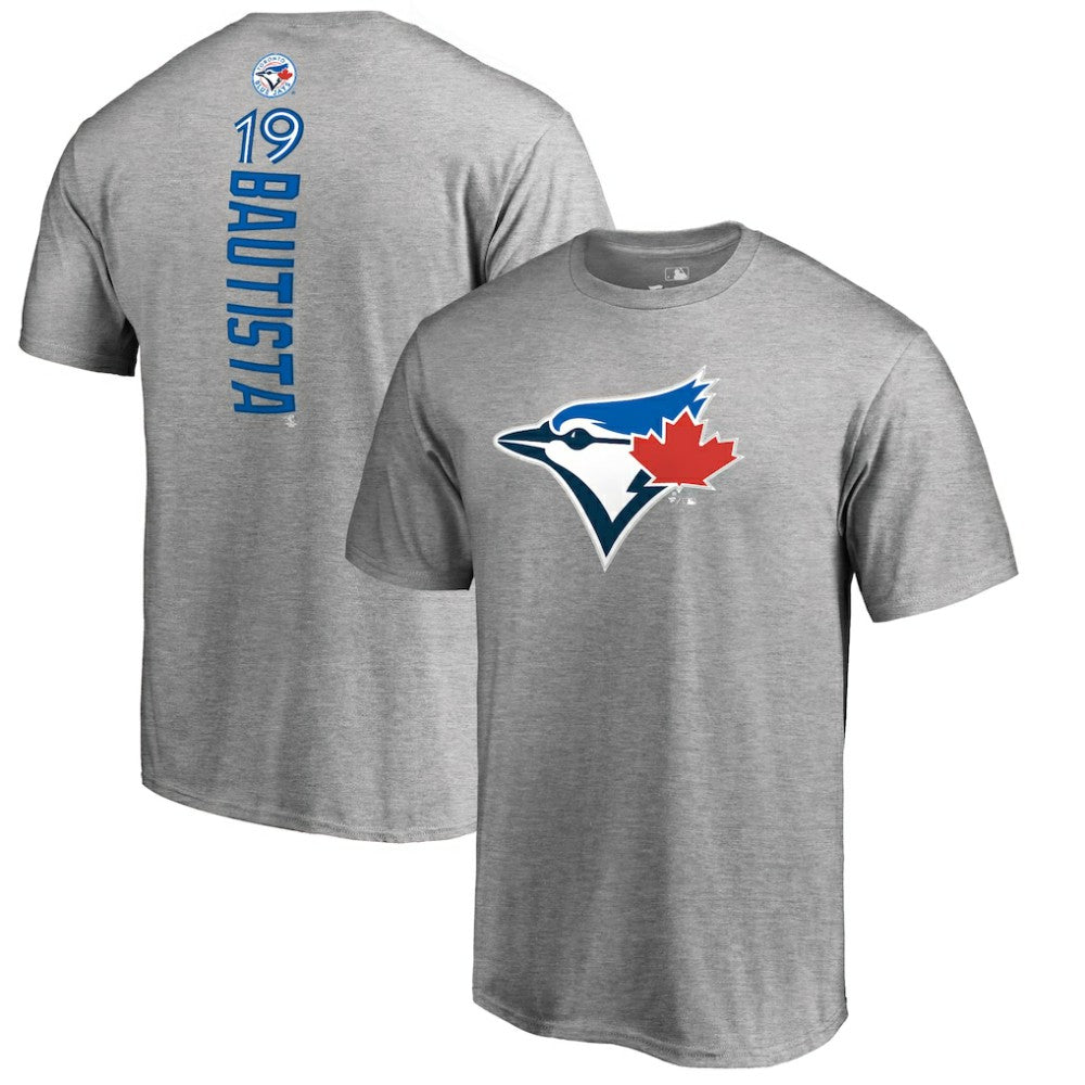 Jose Bautista Toronto Blue Jays Backer Name & Number T-Shirt Near Me