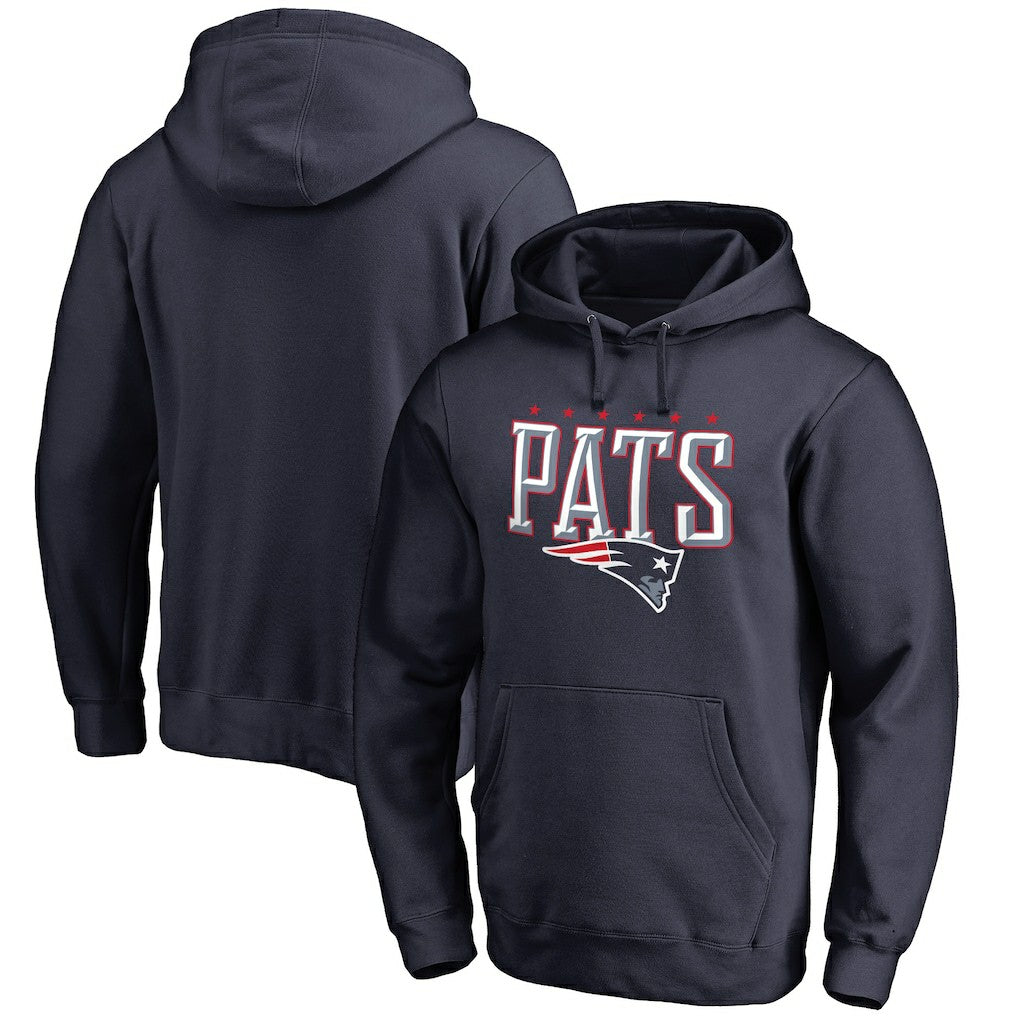 New England Patriots Hometown Collection True Patriot Pullover Hoodie Navy - NFL