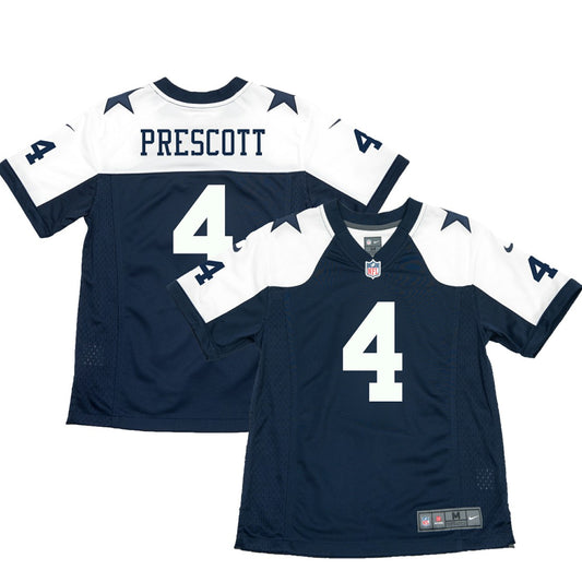 Dak Prescott Dallas Cowboys Youth Throwback Game Jersey - Navy | NFL Jerseys
