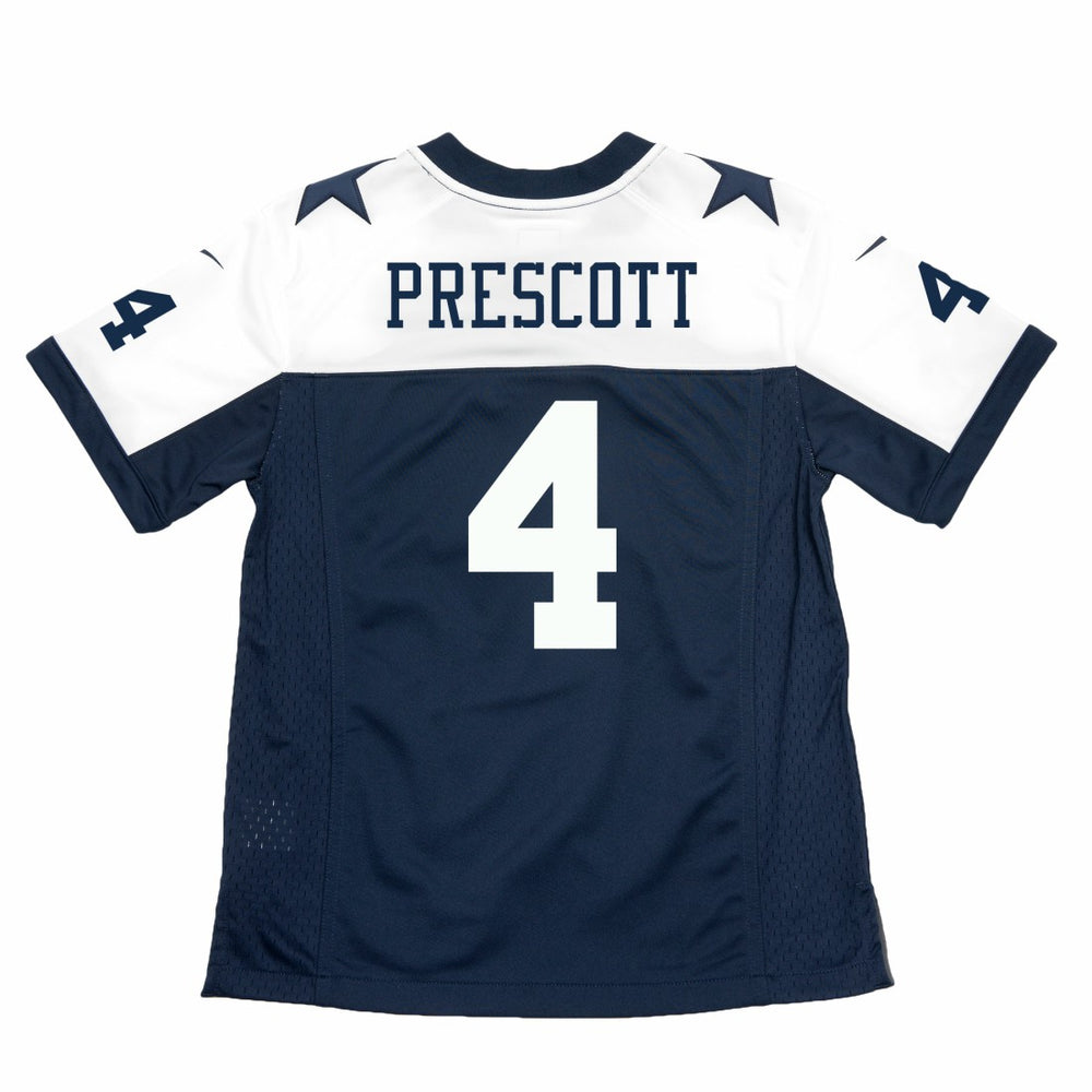 Dak Prescott Dallas Cowboys Youth Throwback Game Jersey Navy - Nike