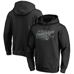 NBA - Brooklyn Nets Hometown Collection Neon Lights Pullover Hoodie - Black