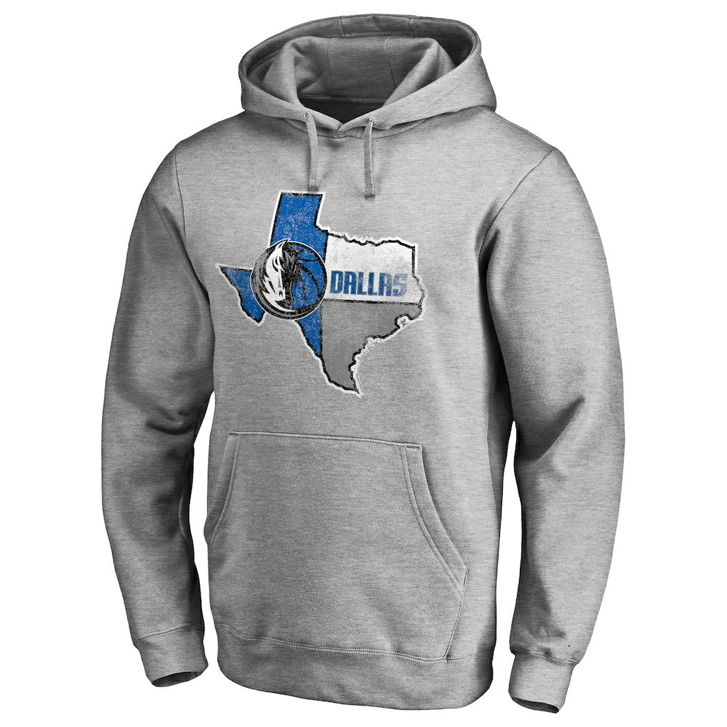 NBA - Dallas Mavericks Hometown Collection Lonestar Pullover Hoodie - Ash