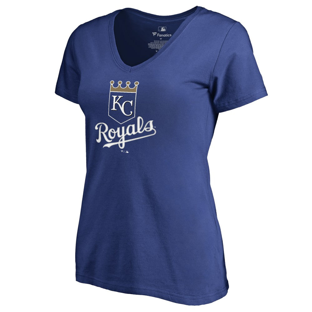 Salvador Perez Kansas City Royals Women's Backer V-Neck T-Shirt discount