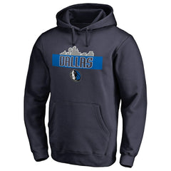 NBA - Dallas Mavericks Hometown Collection Skyline Pullover Hoodie - Navy