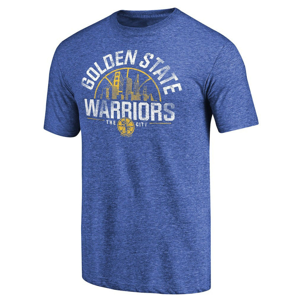 NBA - Golden State Warriors Hometown Collection Golden Gate 2 T-Shirt - Royal