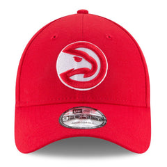New Era - Atlanta Hawks Team Color 9FORTY Adjustable Hat - Red