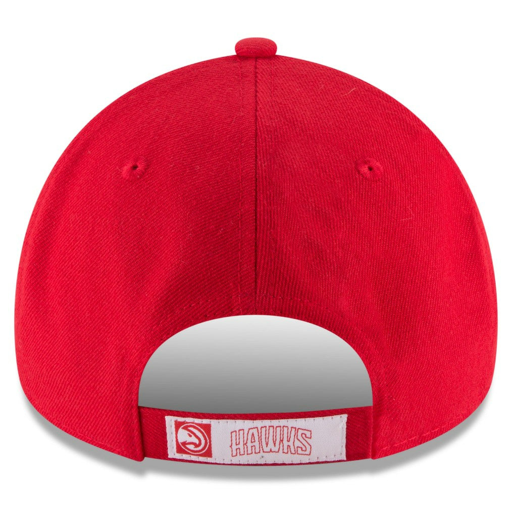 New Era - Atlanta Hawks Team Color 9FORTY Adjustable Hat - Red