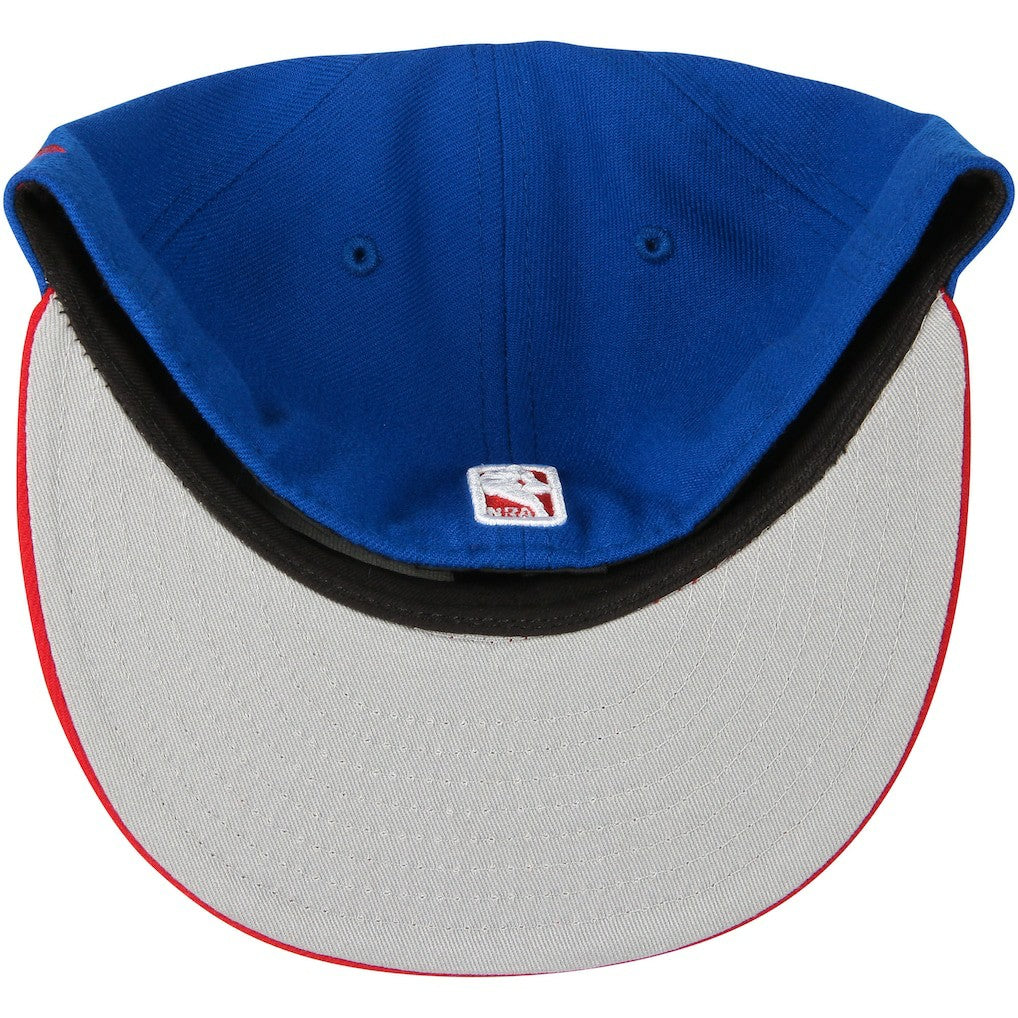 New Era - Philadelphia 76ers Team Color 2Tone 59FIFTY Fitted Hat - Royal/Red