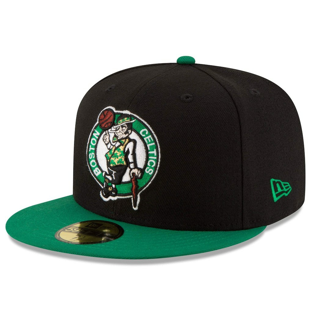 New Era - Boston Celtics Team Color 2Tone 59FIFTY Fitted Hat - Black/Green