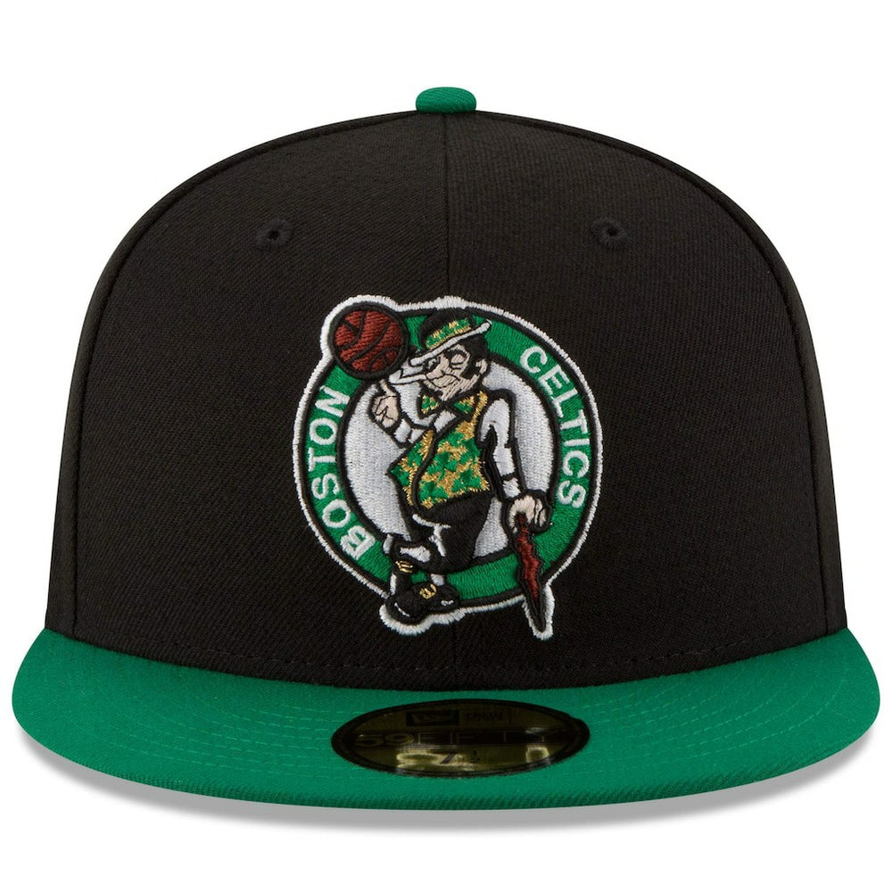 New Era - Boston Celtics Team Color 2Tone 59FIFTY Fitted Hat - Black/Green